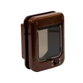 Cat Mate Mikrochip Katzenklappe 360W - Katzenklappe braun