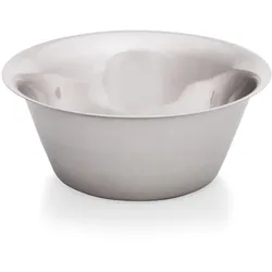 Schüssel konisch - Edelstahl - D: 20cm - H: 8,5cm - Inhalt: 1,3 Liter