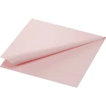 DUNI GMBH Duni Zelltuch Serviette 40x40 cm 1/4F.mellow rose