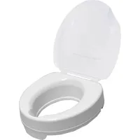 DeVilbiss Healthcare Toilettensitzerhöhung Ticco 2G mit Deckel 10,2 cm weiß