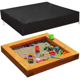 Sandkastenabdeckung, wasserdichte Kindersandkastenabdeckung aus Oxford-Gewebe, 120 x 120 cm, staubdichte Schutzhülle mit Kordelzug, für Schwimmbad,