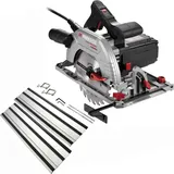 PARKSIDE PERFORMANCE Handkreissäge PPHKS 1800 W mit Führungsschiene 2 x 700mm