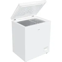 Homex Gefriertruhe | Tiefkühltruhe | 142 L Nutzinhalt | Super-Frost-Funktion | 4-Sterne-Gefrierraum | Weiß