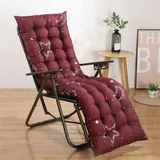 Morbuy Bequeme Liegenauflage Deckchair & Sonnenliegen - 8cm Dicke Polsterung Gartenliege Auflage Liegestuhl Polster Tragbare Garten Innenhof Gepolstertes (53x160x8cm,Mond)