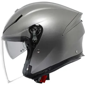 AGV K5 Jet Evo E2206, Motorrad Jet-Helmet, Unisex, Matt Luna Grey, XXL