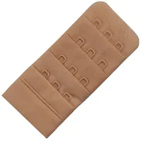 Miss Perfect BH-Verlängerung 50500-73, Bra Back Extender – BH-Verlängerung für perfekte Passform beige 3 Haken (4.5 cm breit)