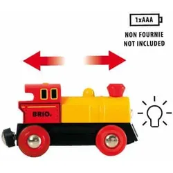 BRIO World - Gelbe Batterielok
