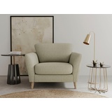Home Affaire Sessel »MARSEILLE Polstersessel«, mit Massivholzbeinen aus Eiche, verschiedene Bezüge und Farbvarianten