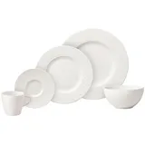 Villeroy & Boch Manufacture Rock blanc, Starter-Set 20tlg.