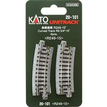 KATO Gebogenes Gleis 4er Pack 20-101 N