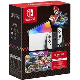 Nintendo Switch OLED weiß + Mario Kart 8 Deluxe