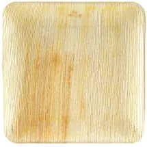 Wisefood 25 Teller – Palmblatt Teller quadratisch 24 x 24 cm