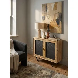 KADIMA DESIGN Sideboard 80 x 75 x 35 cm Braun