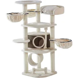 Nobby Elif Kratzbaum 70 x 70 x 189 cm creme