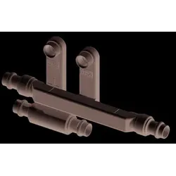 HZ-Heizkörperanschluss 15mm V Pressen Cu/C-Stahl Pressen Kontur V