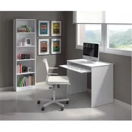 Habitdesign Schreibtisch - weiß, 90x54x79h cm - Weiß