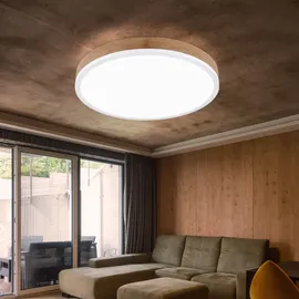 GLOBO Deckenleuchte 1x LED 24,0 W rund braun