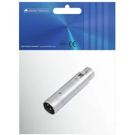 Omnitronic Adapter 3pol XLR(M)/5pol XLR(F)