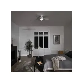 Elstead Lighting Sola 86 cm Deckenventilator Weiß
