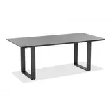 Niehoff Noah Gartentisch 220 x 95 x 76 cm Anthrazit/Granit-Design