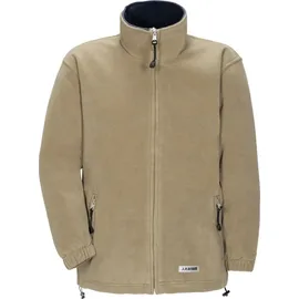 Planam Stream Fleecejacke Camel/Marine 3XL