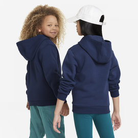 Nike Sportswear Club Fleece Kapuzenjacke für ältere Kinder - Blau, M