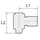 Riegler Winkelschwenkverschraubung »value line«, M5 a., MS vern. Ã ̃4mm