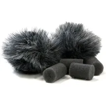Rycote Grey Lavalier Windjammer pair (Fell), Mikrofon Windschutz