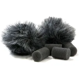 Rycote Grey Lavalier Windjammer pair (Fell), Mikrofon Windschutz