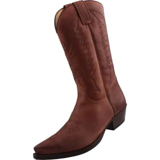 Sendra Cowboy Stiefel 2073 Braun - Braun - 46