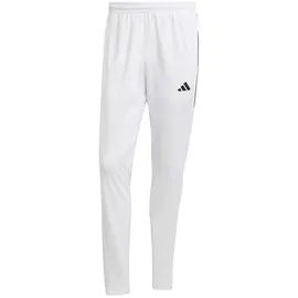 adidas Herren Hose Club Tennis 3-Streifen Knitted, Größe XL in Weiß WHITE
