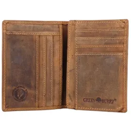 GREENBURRY Vintage Ausweismappe RFID braun