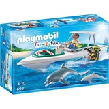 Playmobil Family Fun Tauchausflug mit Sportboot 6981