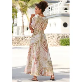 LASCANA Maxikleid Bunt Sand-Orange 34