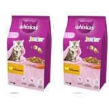 whiskas Junior 2-12 Huhn, - Trockenfutter für Kätzchen - 1 4kg