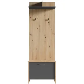 byLIVING Ben Garderoben-Set 3-teilig 0 x 0 x 0 cm Eiche-Optik