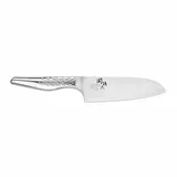 KAI Seki Magoroku Shoso Santokumesser 14,5 cm Silber/Weiß