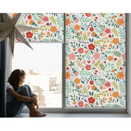 Tulup Rollo Modern 60 x 140 cm Fenstergröße (Velux) grün