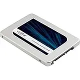 Crucial MX500 2TB CT2000MX500SSD1(Z)-bis zu 560 MB/s (3D NAND, SATA, 2,5 Zoll, Internes SSD)