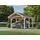 Palmako Carport Robert 3,15 x 3,72 m weiß lackiert inkl. Pfostenanker
