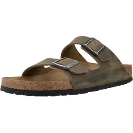 Birkenstock Arizona Oiled Leather, - Grün - 40