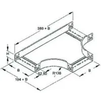 Niedax T-Stück RTS 60.400