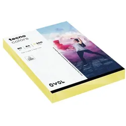 Inapa tecno Farbige Papiere »Rainbow / tecno Colors« gelb