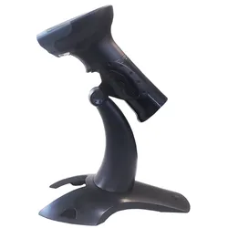 10POS Laser-Strichcode-Lesegerät 1D & 2D Strichcode-Lesegerät IS-300UN. USB Schwarz, Farbe Schwarz. Inklusive Ständer.