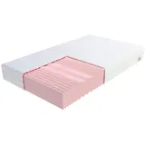 Fdm Matratze 140x200 cm COMFORT DUO MAX Plus Kaltschaummatratze 7 Zonen H3 H4 Höhe 24 cm mit waschbarem Premium Bezug