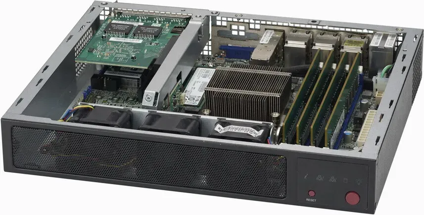 Supermicro CSE-E300 Computer-Gehäuse Rack Schwarz