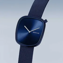 BERING Pebble Quarz Edelstahl 40 mm 18040-397