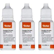 Rollei Ersatz-Flüssigkeit für SmokeMaster Pro 3er Set