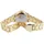 Excellanc Damenuhr mit Metallarmband 30mm Goldfarbig