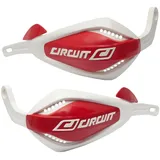 CIRCUIT EQUIPMENT P4 Handprotektoren Weiss-Rot